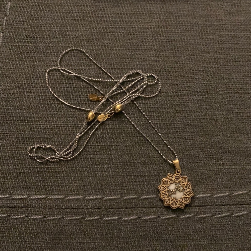 Alex and Ani Sagittarius adjustable necklace